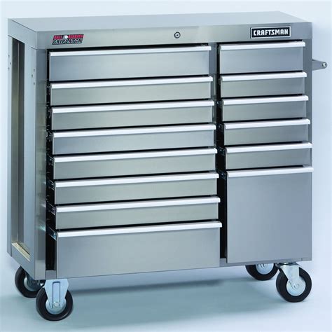 craftsman stainless steel tool box|craftsman 14 drawer tool chest.